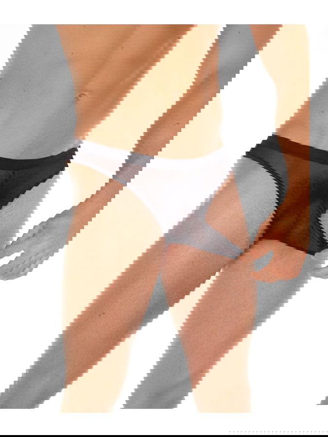 Amorable by Rimba - Doorzichtige string met tuit - One Size