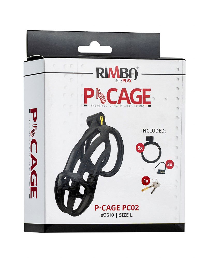 Rimba P-Cage - P-Cage PC02 - Peniskooi Maat L