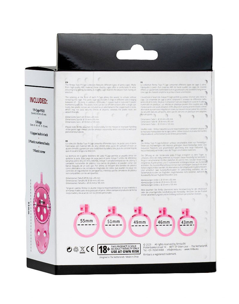 Rimba P-Cage - P-Cage PC03 - Peniskooi Maat M