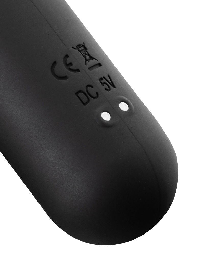 Rimba Toys - Sensual Nights SN06 - Realistische Rabbit Vibrator - Zwart