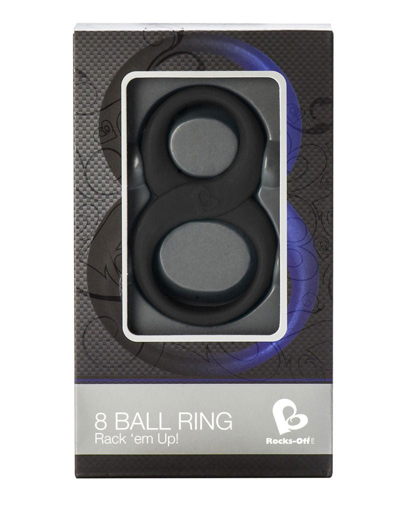 Rocks-Off 8 Ball Ring