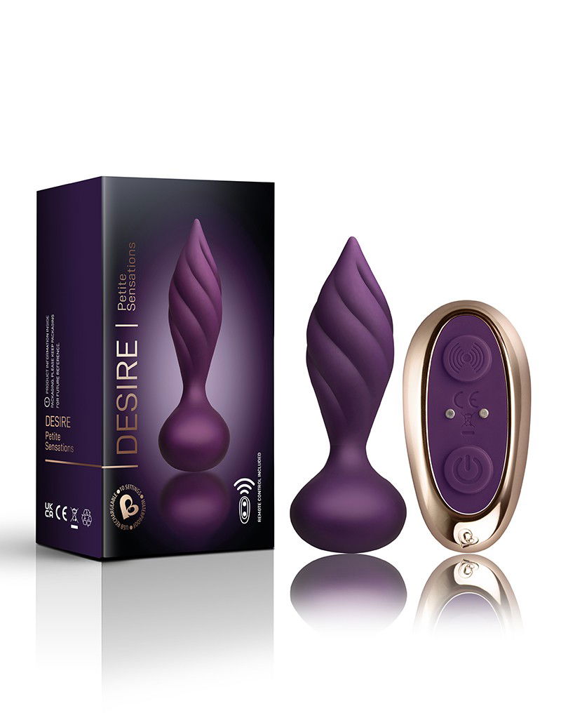 Rocks-Off - Petite Sensations Desire - Anale Vibrator met Afstandsbediening