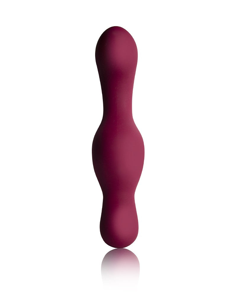 Rocks-Off - Ruby Glow Rosa - Sit-on Vibrator met Afstandsbediening - Rood