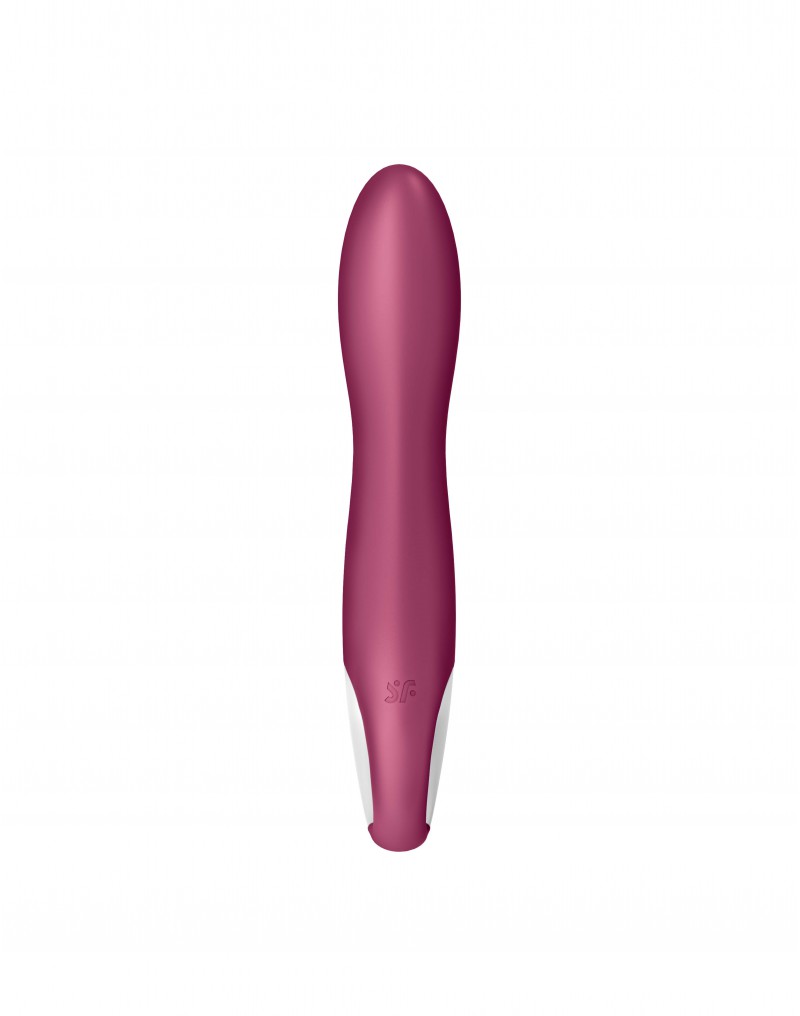 Satisfyer - Big Heat - Verwarmde G-Spot Vibrator - Berry