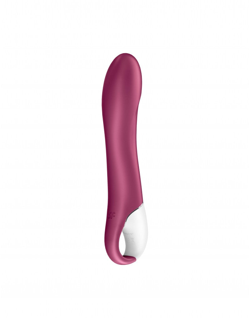 Satisfyer - Big Heat - Verwarmde G-Spot Vibrator - Berry