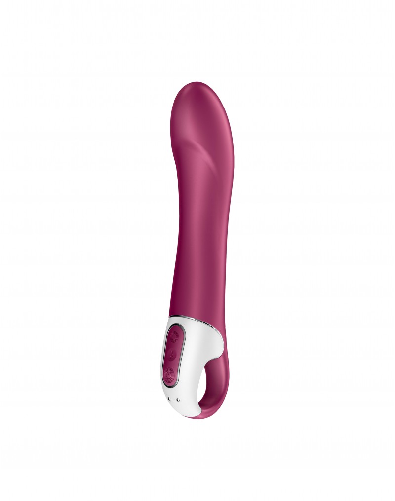 Satisfyer - Big Heat - Verwarmde G-Spot Vibrator - Berry