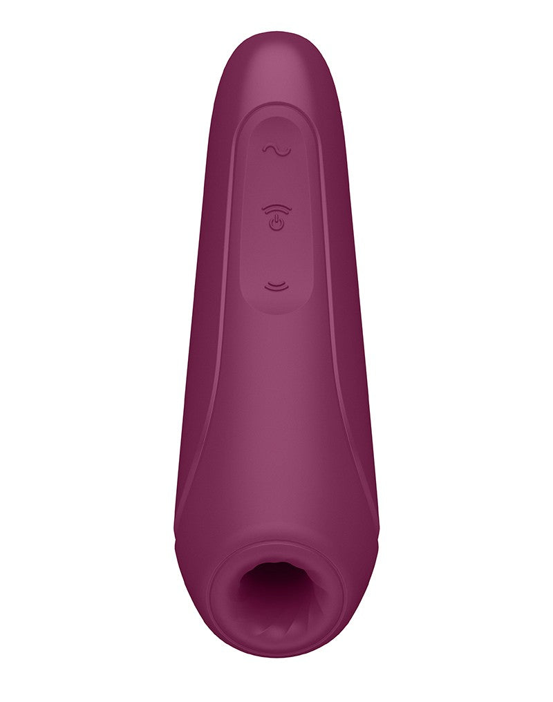 Satisfyer Curvy 1+ Rose Red / incl. Bluetooth and App
