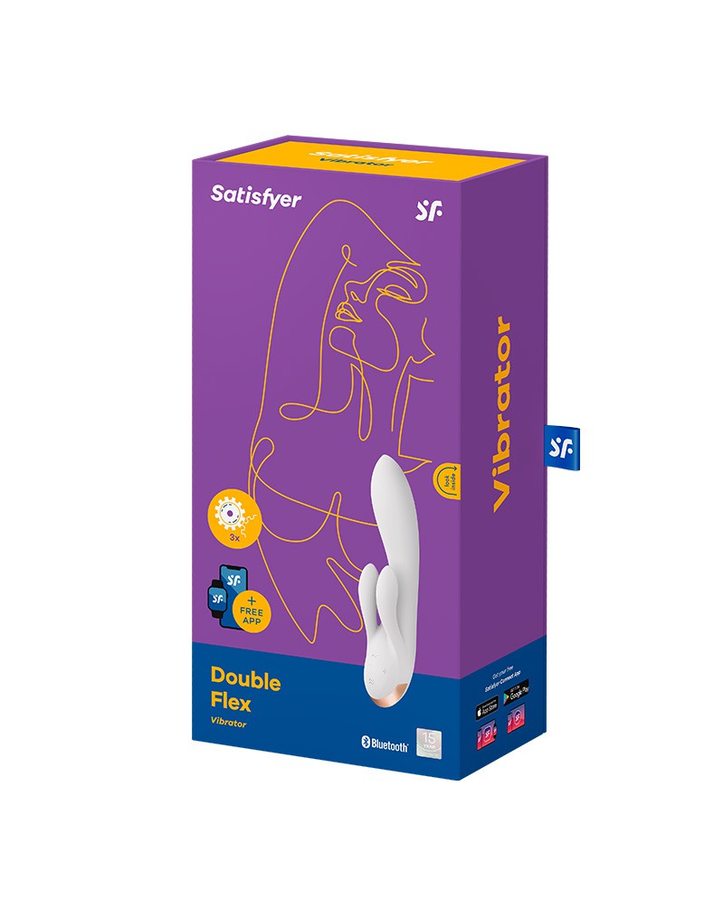 Satisfyer - Double Flex - Rabbit Vibrator