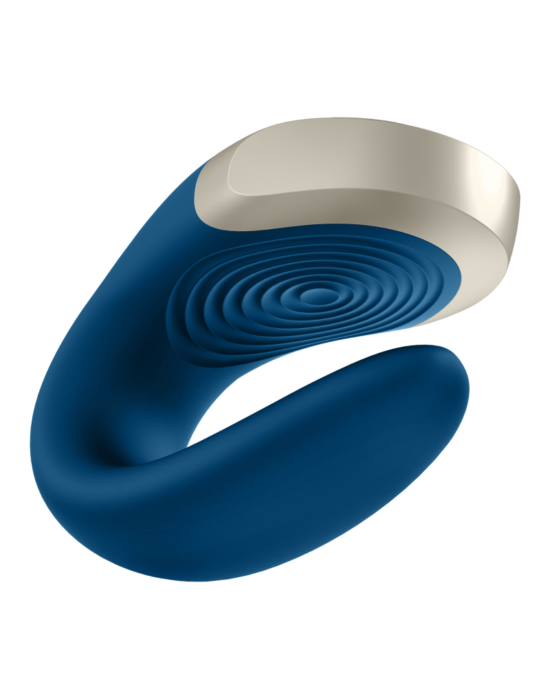 Satisfyer - Double Love - Luxury Couple Vibrator - Blauw