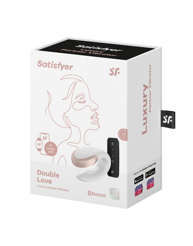 Satisfyer - Double Love - Luxury Couple Vibrator - Wit