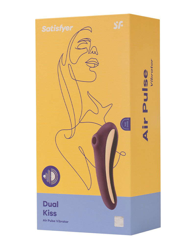 Satisfyer - Dual Kiss - Luchtdruk + G-Spot Vibrator