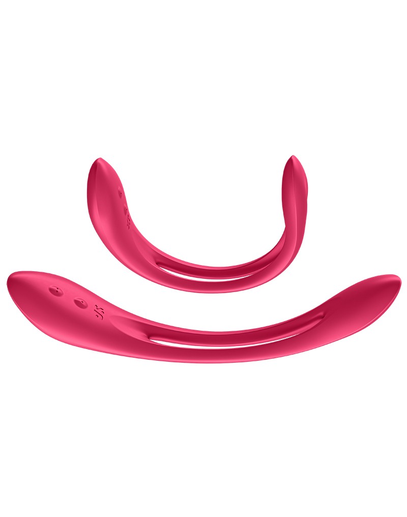 Satisfyer - Elastic Joy - Multi Vibrator - Rood