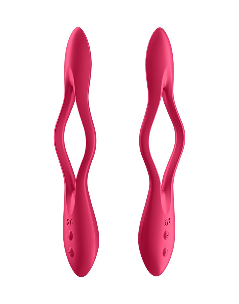 Satisfyer - Elastic Joy - Multi Vibrator - Rood