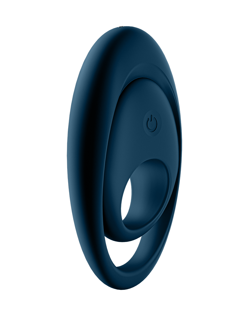 Satisfyer - Glorious Duo - Cockring Vibrator - Blauw