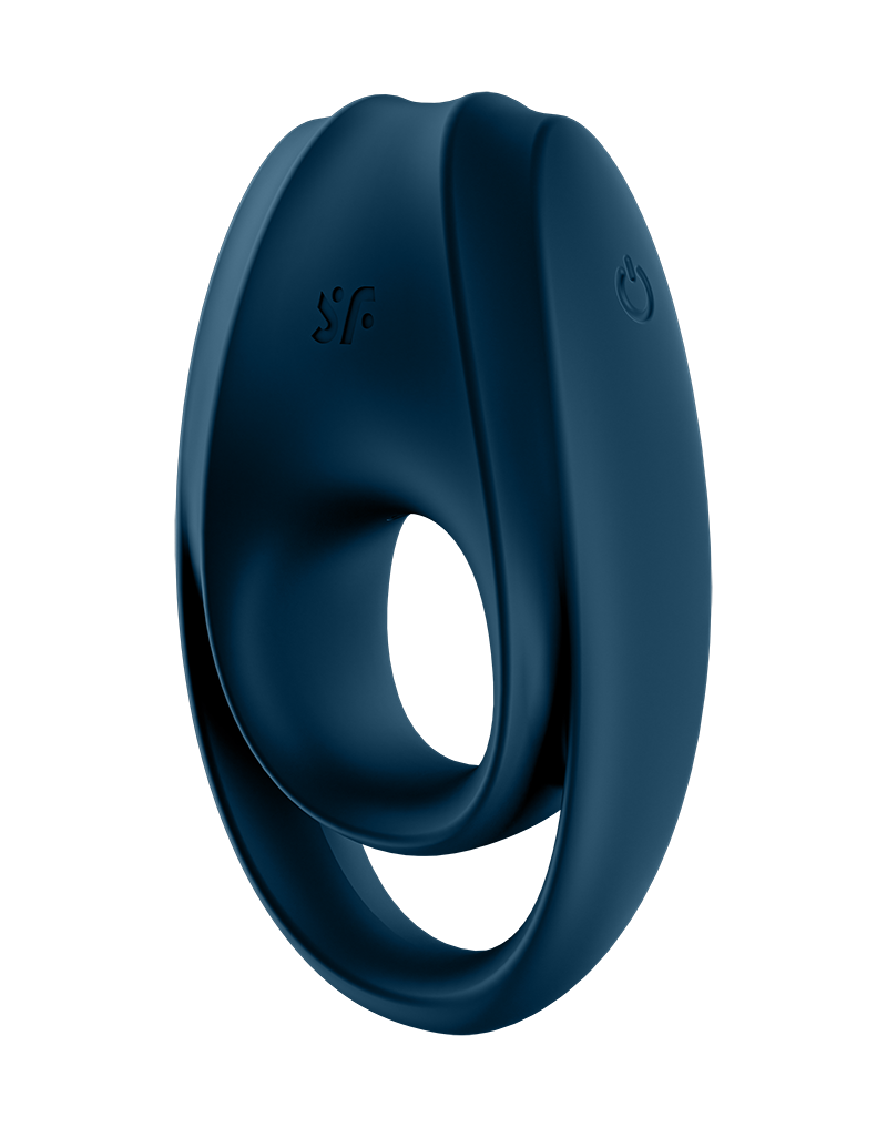 Satisfyer - Incredible Duo - Cockring Vibrator - Blauw