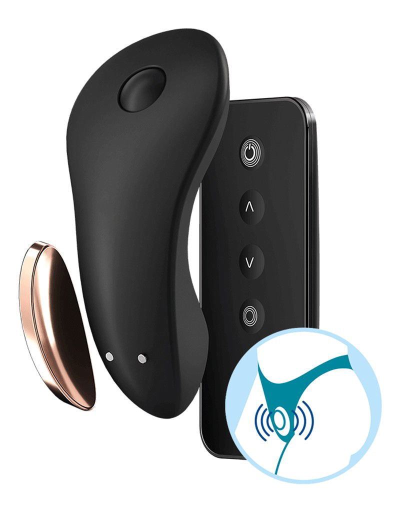 Satisfyer - Little Secret - Panty Vibrator - Zwart