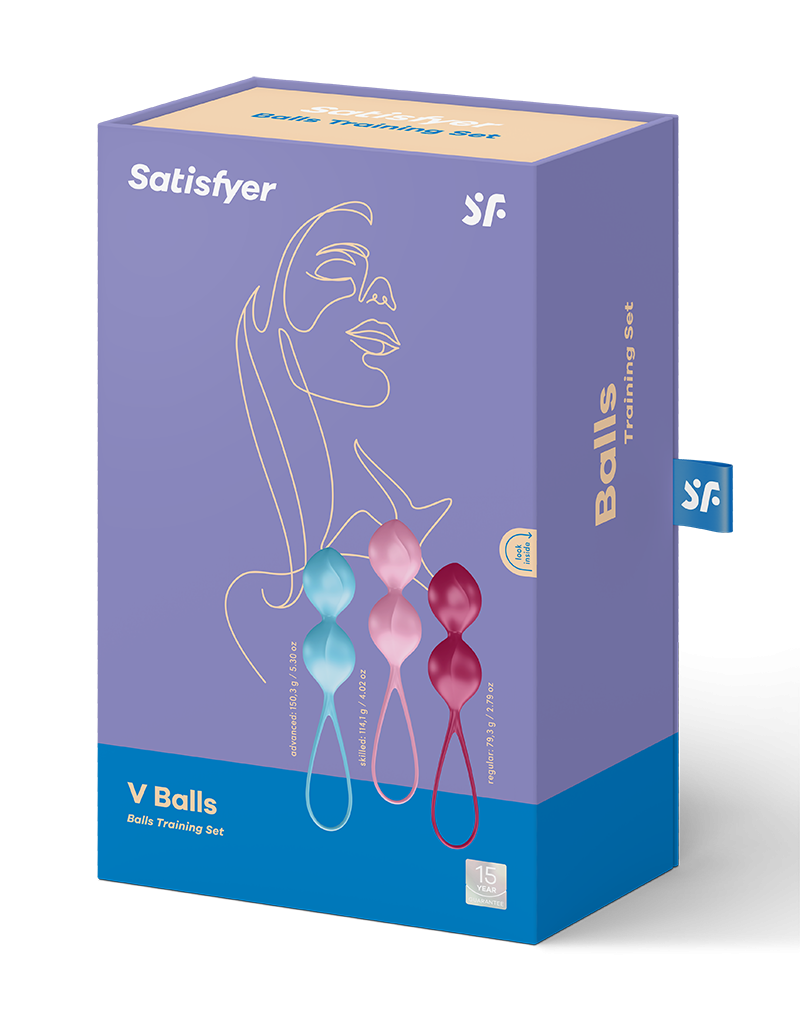 Satisfyer V Balls (set of 3)