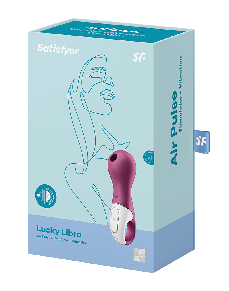 Satisfyer - Lucky Libra - Luchtdruk Stimulator - Paars