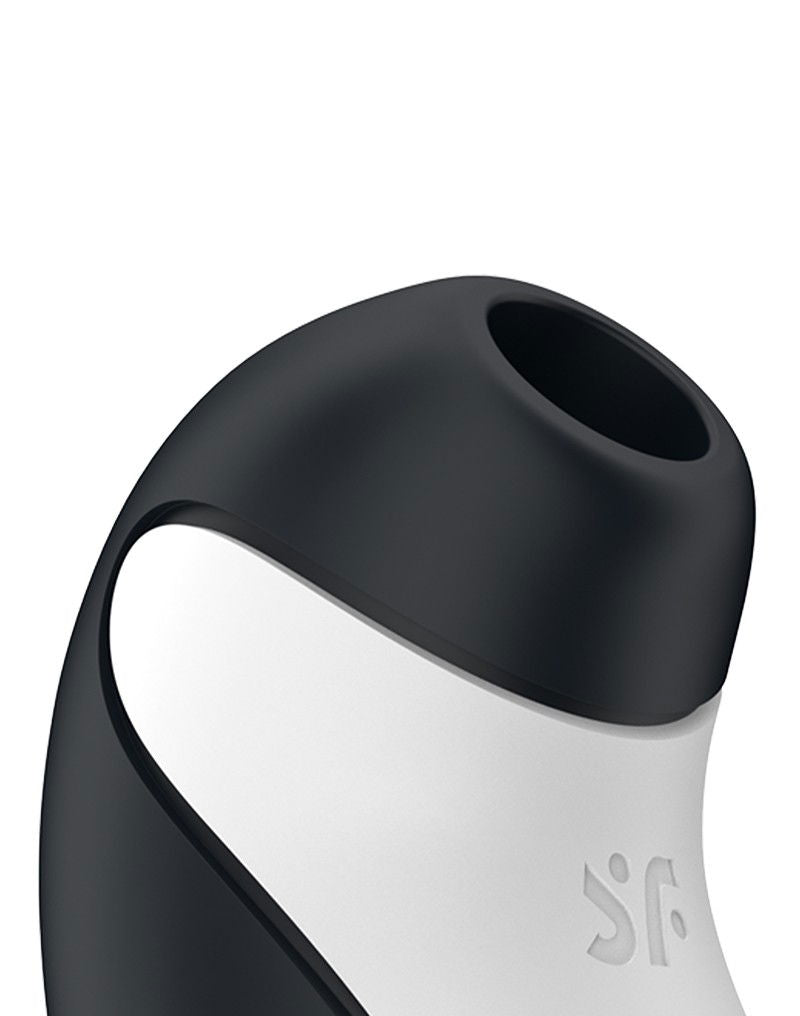 Satisfyer - Orca - Luchtdruk Vibrator - Zwart & Wit