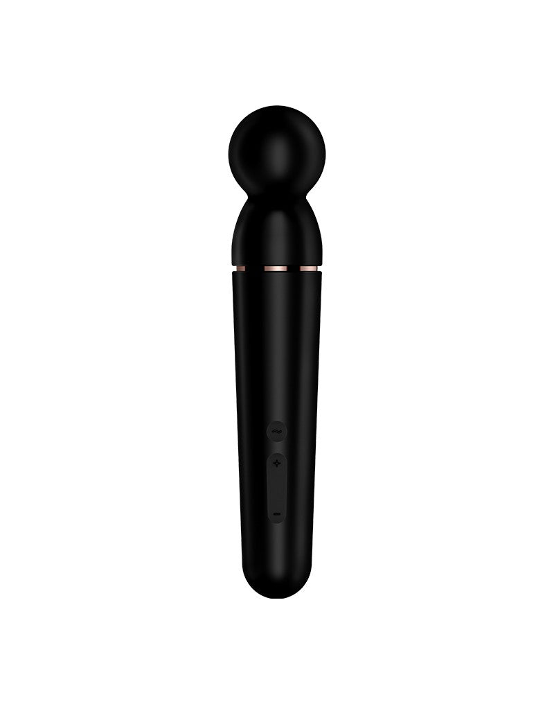 Satisfyer - Planet Wand-er - Wand Vibrator - Zwart & Roségoud