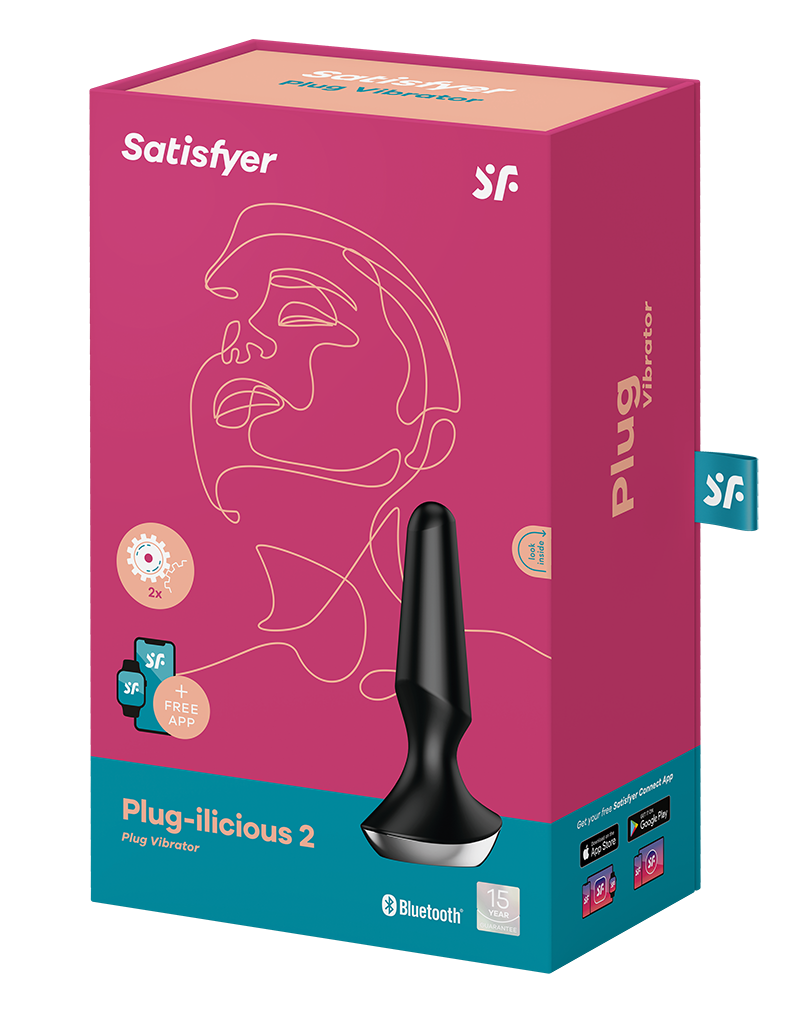 Satisfyer - Plug-ilicious 2 - Vibrerende Anale Plug