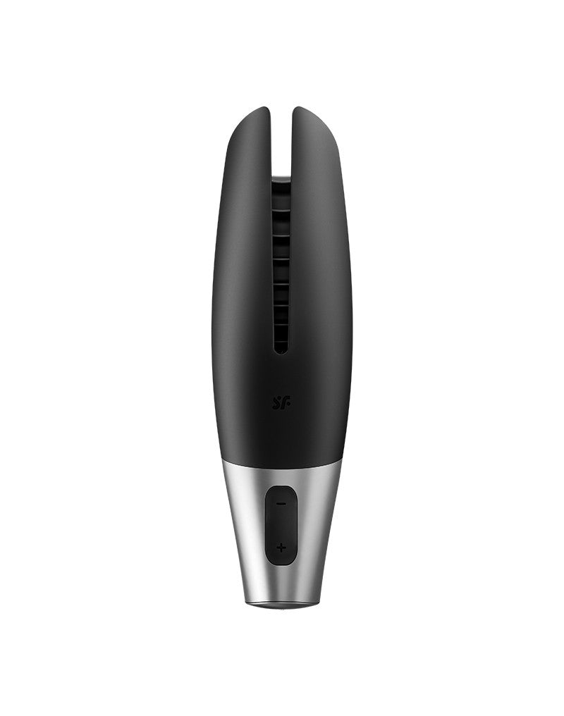 Satisfyer - Power Masturbator (met App Control) - Masturbator - Zwart & Zilver