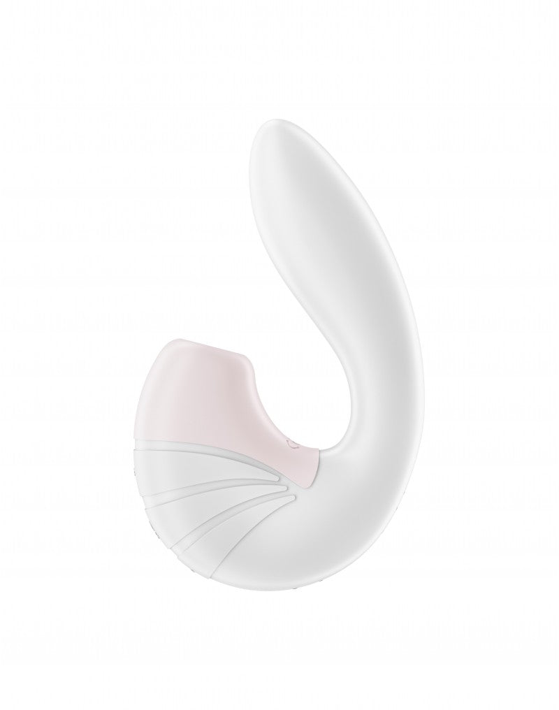 Satisfyer - Supernova - Luchtdruk + G-Spot Vibrator - Wit