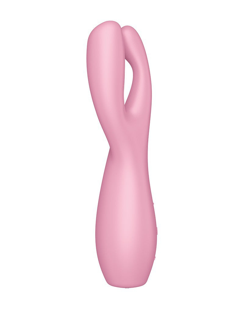 Satisfyer - Threesome 3 - Multi Vibrator - Roze
