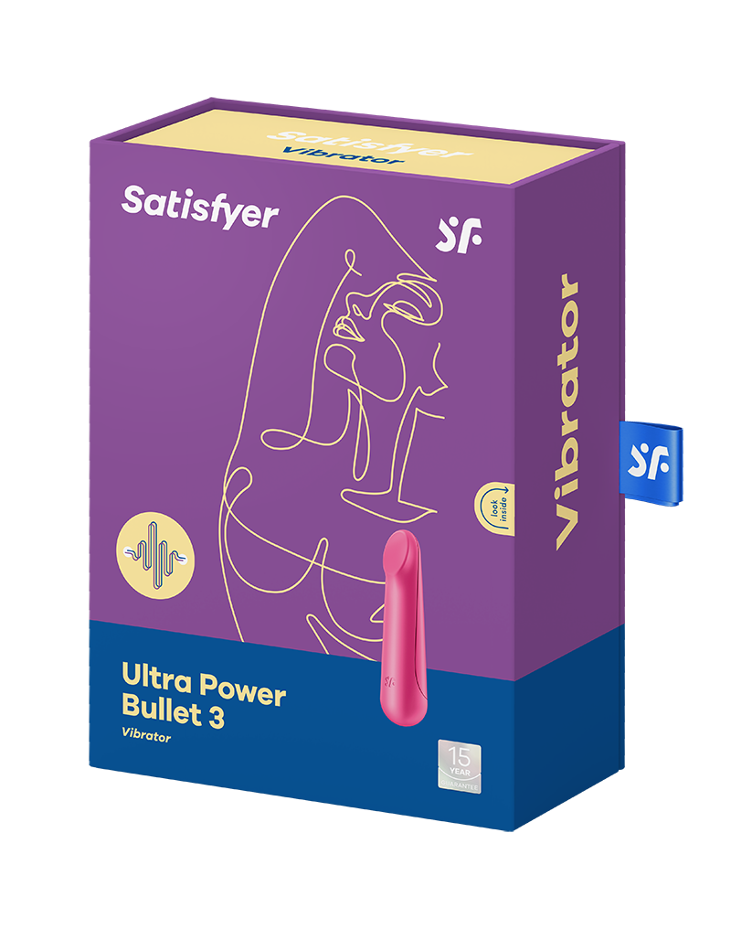 Satisfyer - Ultra Power Bullet 3 - Bullet Vibrator - Roze