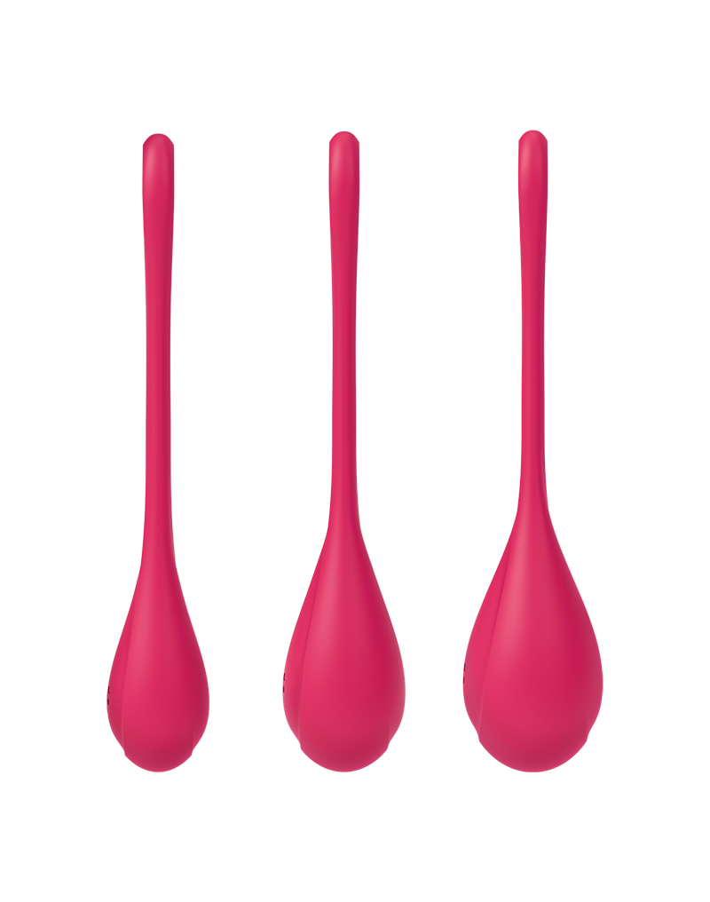 Satisfyer - Yoni Power 1 - Kegel Balletjes Set - Rood