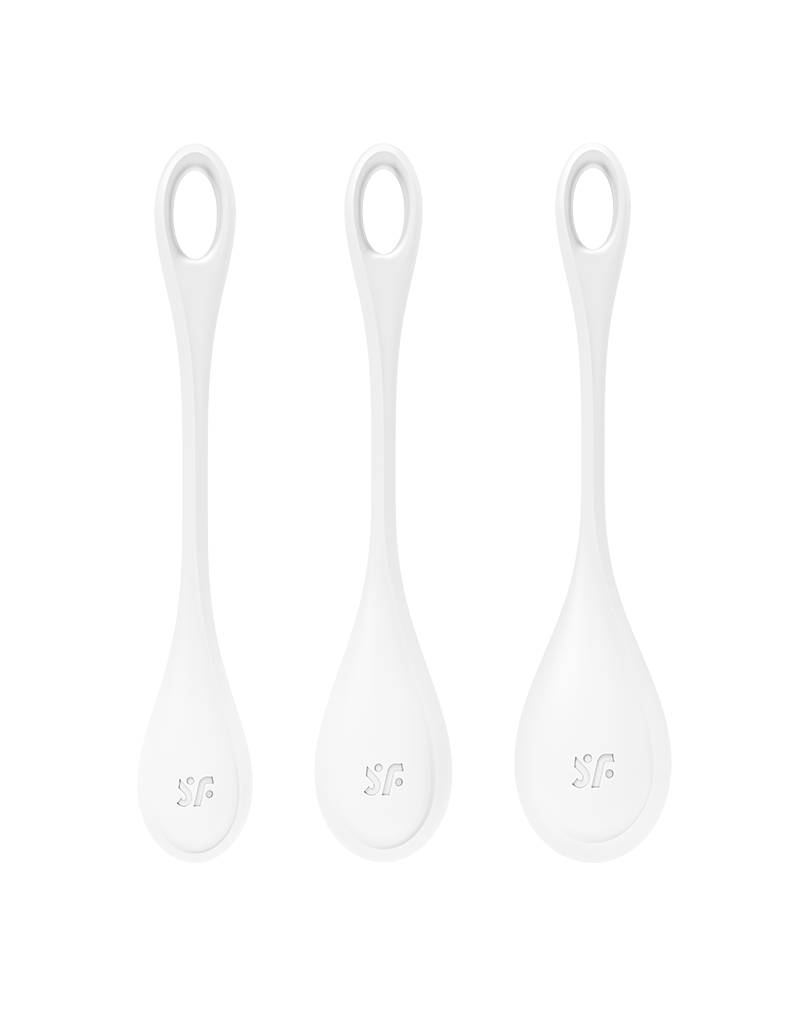 Satisfyer - Yoni Power 1 - Kegel Balletjes Set - Wit