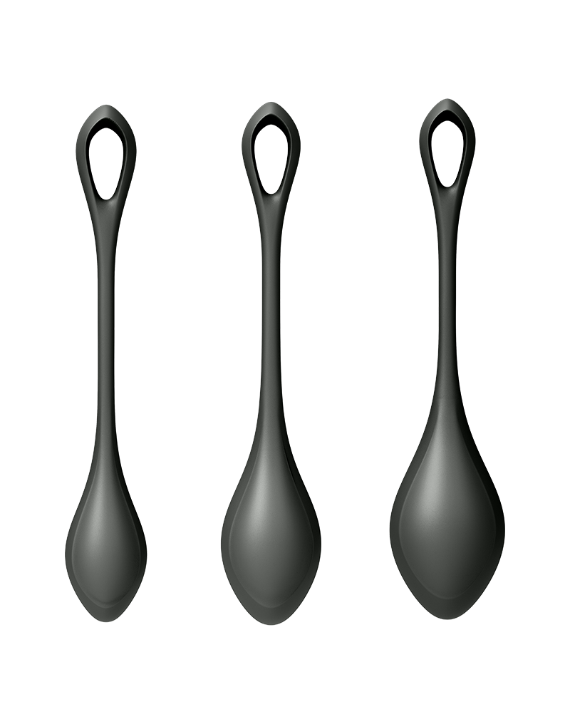 Satisfyer - Yoni Power 2 - Kegel Balletjes Set - Zwart