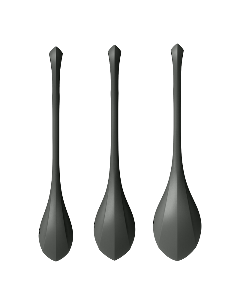 Satisfyer - Yoni Power 2 - Kegel Balletjes Set - Zwart