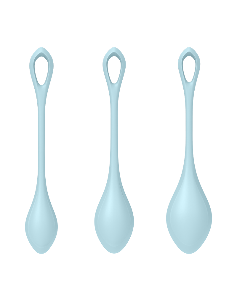 Satisfyer - Yoni Power 2 - Kegel Balletjes Set - Blauw