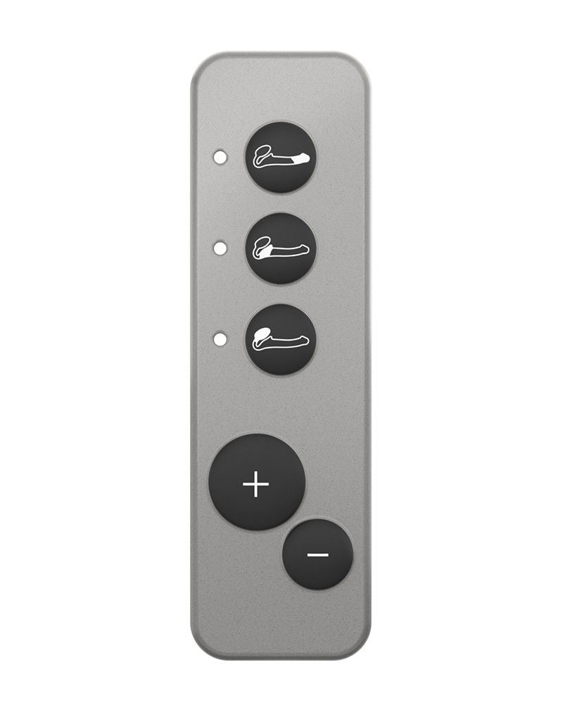 Strap-On-Me - Buigbare Strap-On Vibrator met Afstandsbediening Maat M