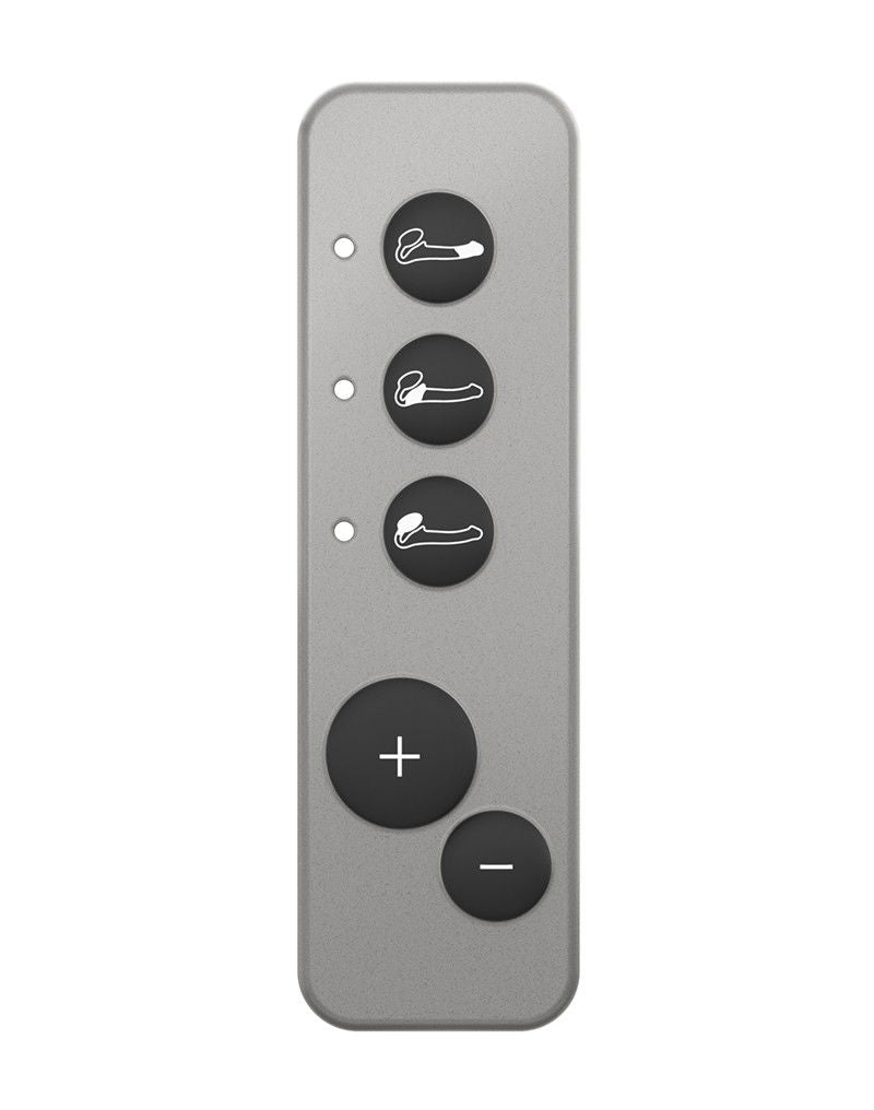 Strap-On-Me - Buigbare Strap-On Vibrator met Afstandsbediening Maat L