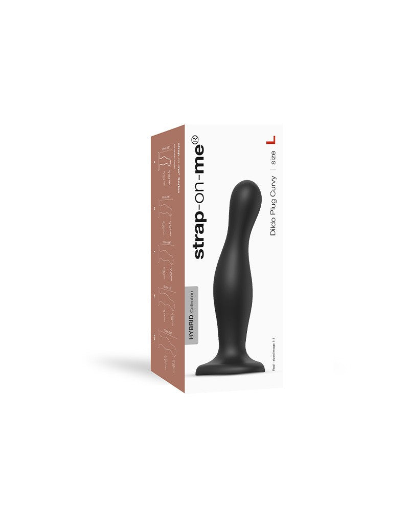 Strap-On-Me - Dildo Plug Curvy Maat L
