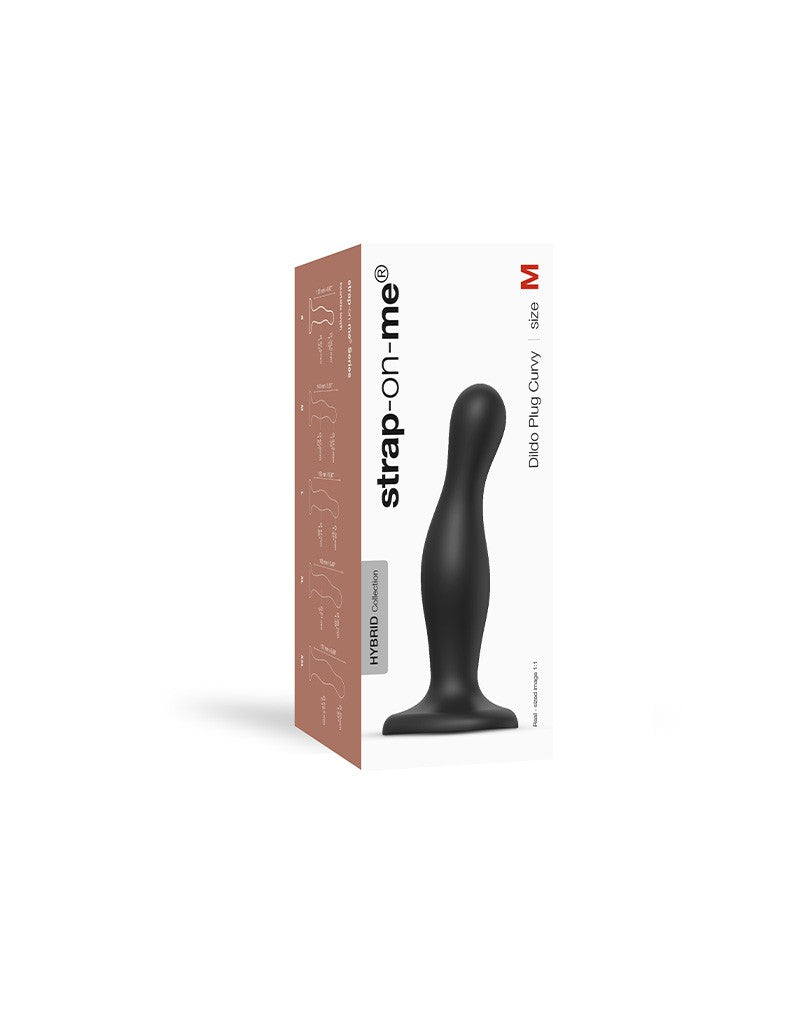 Strap-On-Me - Dildo Plug Curvy Maat M