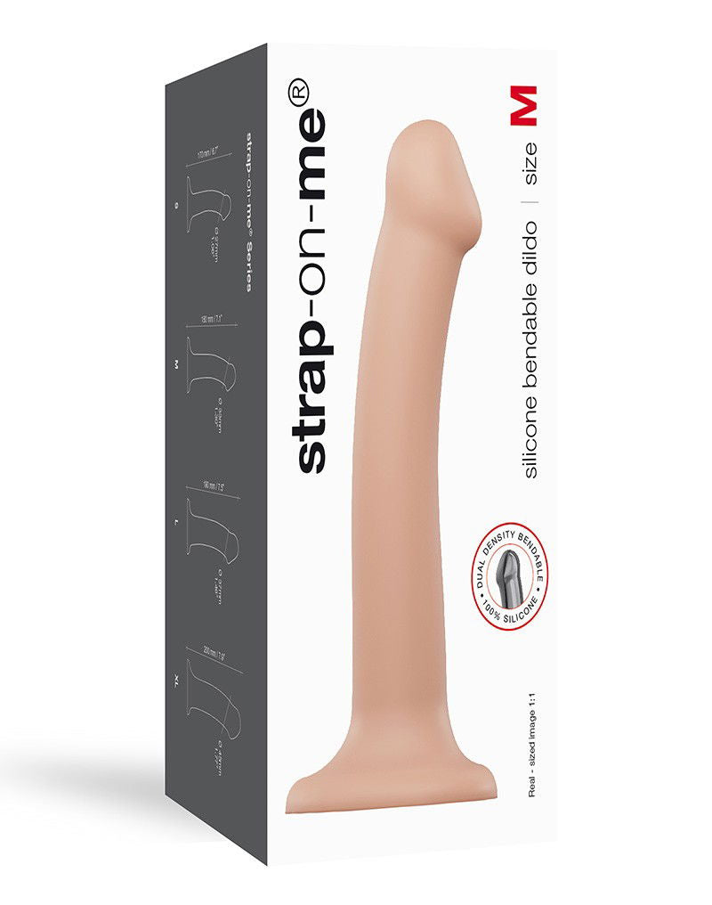 Strap-On-Me Dual Density Dildo Flesh M