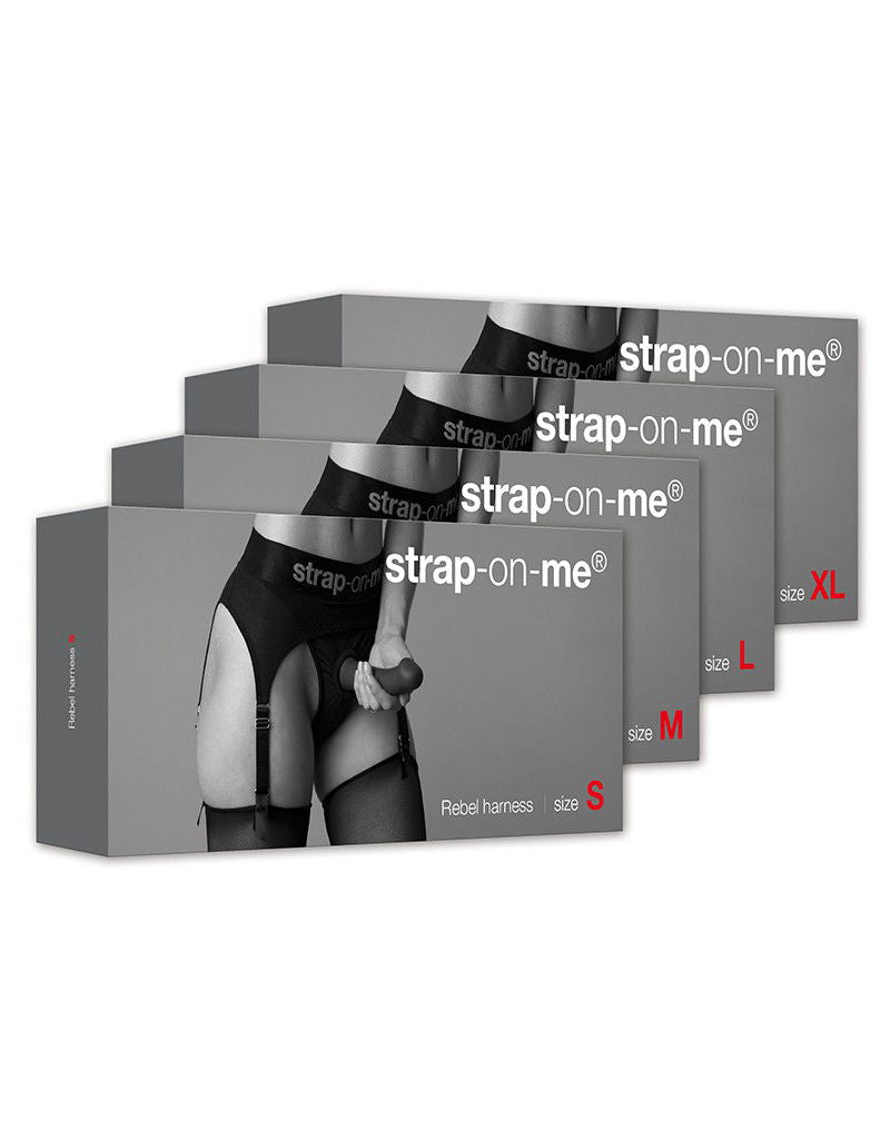 Strap-On-Me - Harnas Rebel - Strap-On Harnas - Zwart