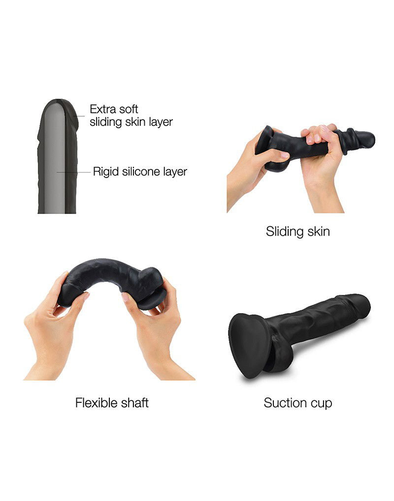 Strap-On-Me - Sliding Skin Realistische Dildo Maat M