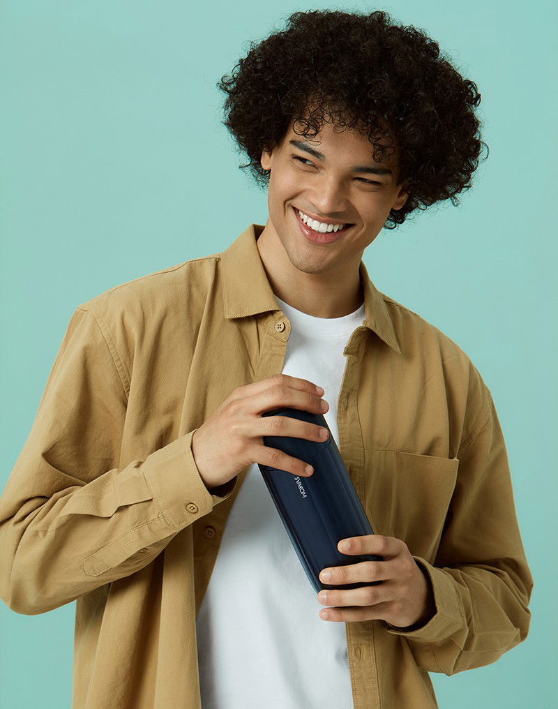 SVAKOM - Sam Neo Pro Connexion Series - Interactive Masturbator - Blauw