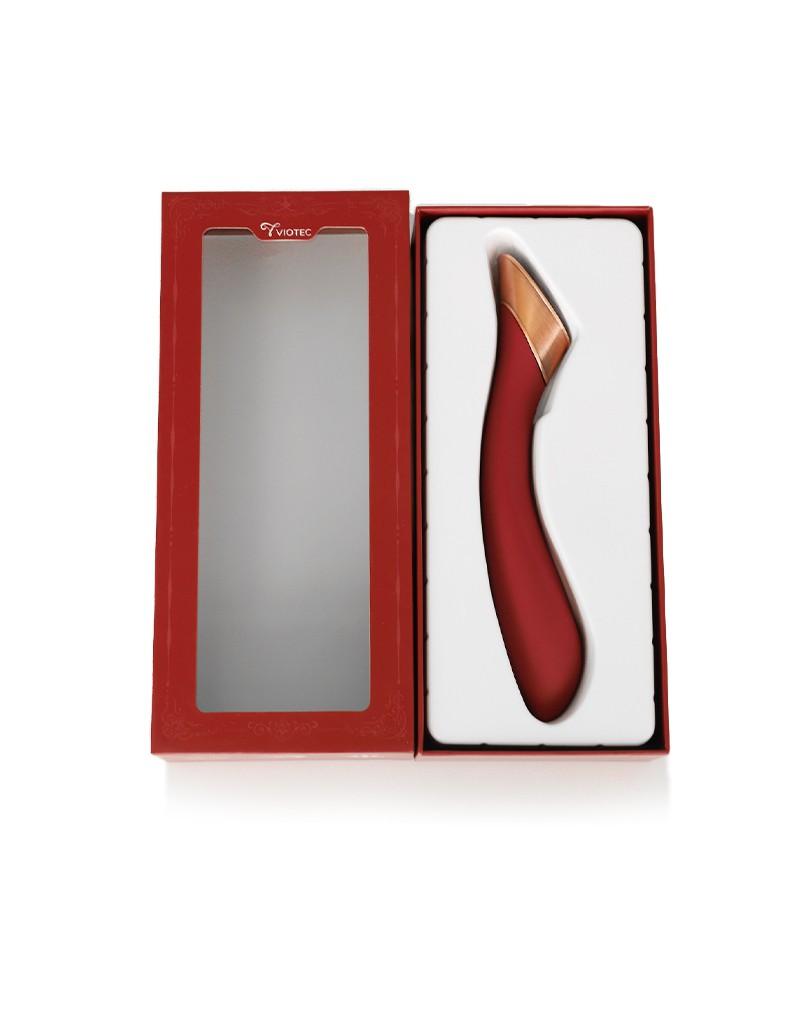 Viotec - Manto - G-Spot Massager - Goud & Wijnrood