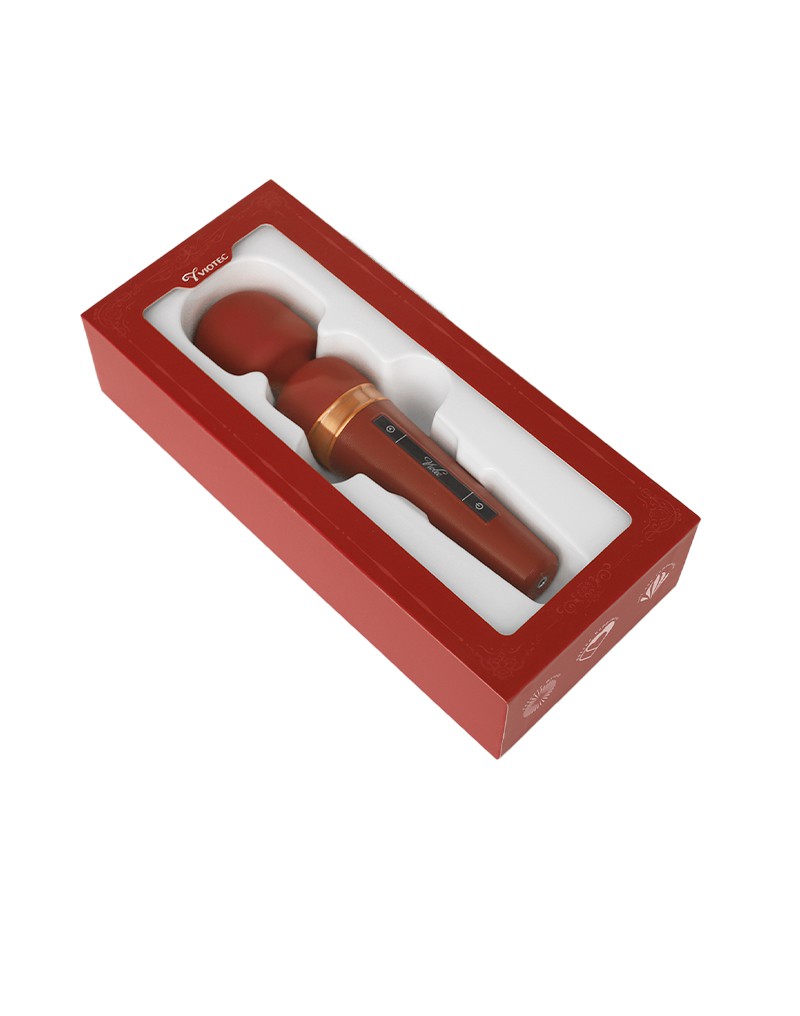 Viotec - Titan - Staafvibrator - Goud & Wijnrood