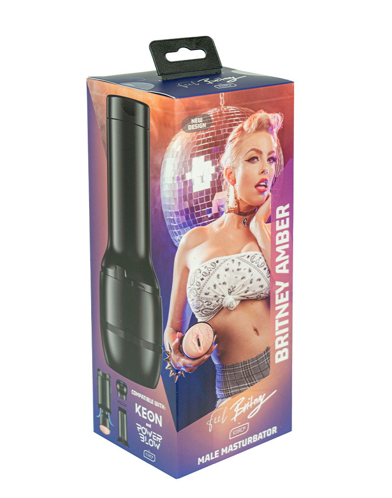 KIIROO - FeelStar Stroker - Britney Amber - Zwart