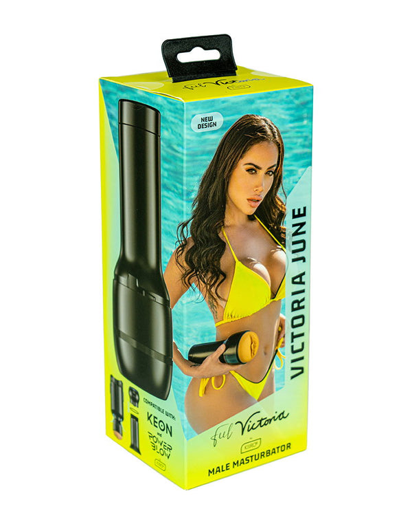 KIIROO - FeelStar Stroker - Victoria June - Zwart