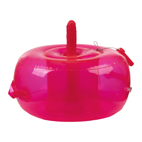 Inflatable Fun Cushion - met Ding Dong en afstandsbediening - Roze