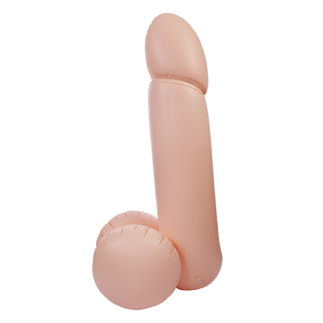 Inflatable Fun Ding Dong - Spice Up Your Party!  - Nude