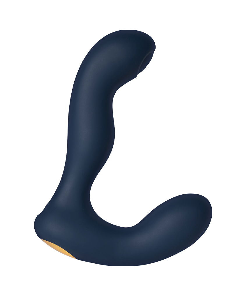 SVAKOM - Iker Neo - Interactieve Pulserende Prostaat Vibrator, Appbediening - Marineblauw