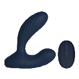 SVAKOM - Iker Neo - Interactieve Pulserende Prostaat Vibrator, Appbediening - Marineblauw